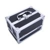 Portable travel makeup box with folded to storage box